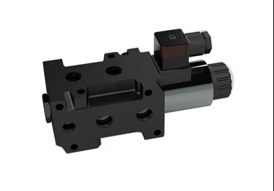 24 GPM 12V DC HYDRAULIC SOLENOID SELECTOR DIVERTER вентил